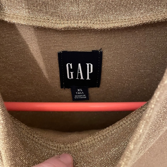 Metallic Mockneck Midi Dress - Picture 6 of 7